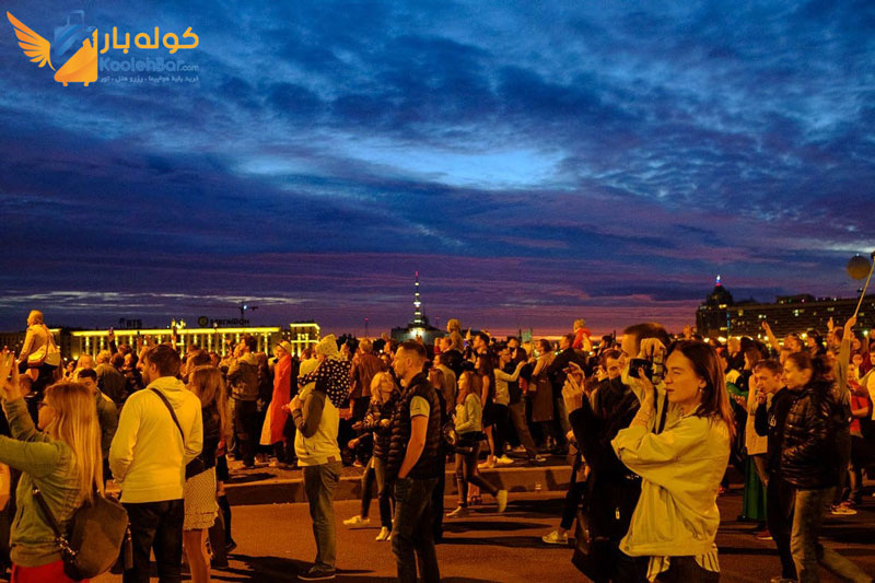 تور شب های سفید روسیه